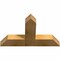 Ekena Millwork Portland Rough Sawn Timber Gable Bracket, Western Red Cedar, 36"W x 23"H x 4"D x 6"F, 15/12 Pitch GBW036X23X0406POR00RWR - alternate 5